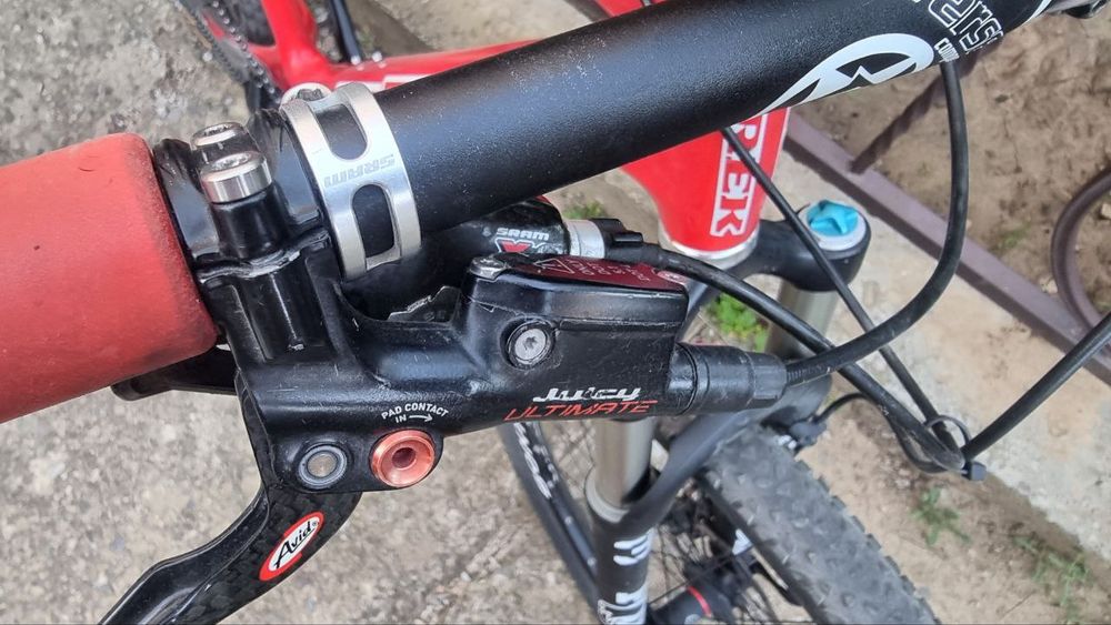 Карбоновий Trek elite 9.9. Made in USA.  Колеса 26. Розмір L.
