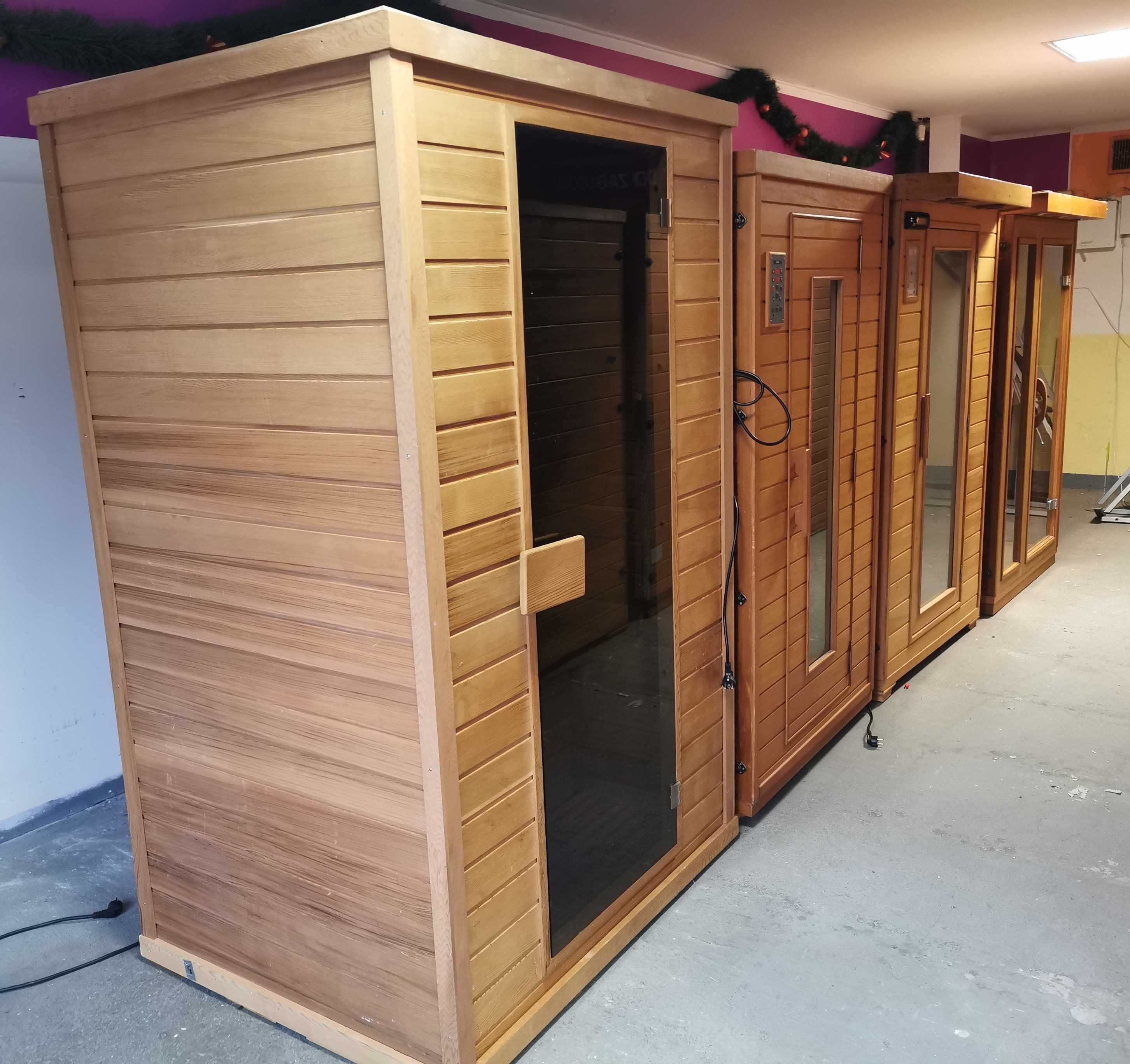 Sauna na podczerwień INFRAROT sucha Infrared Radio LED USB MP3 ładna