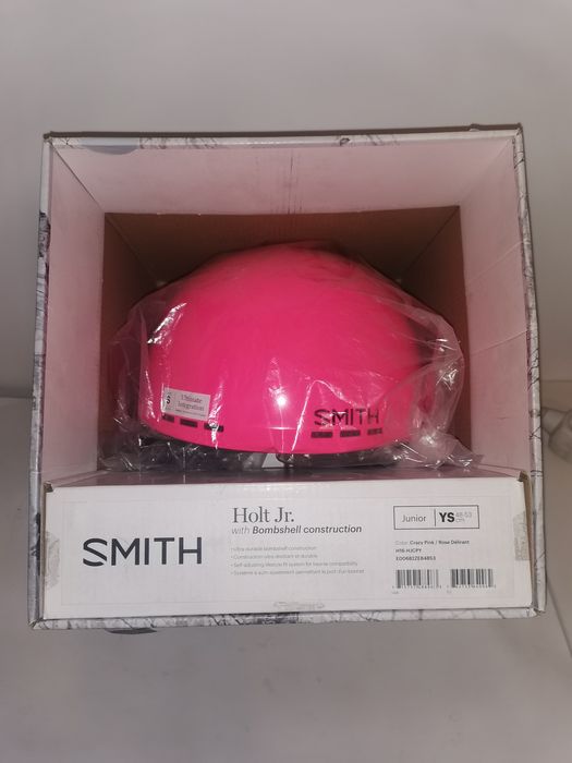 Kask Smith Junior piękny różowy nowy rozmiar YS 48-53 cm