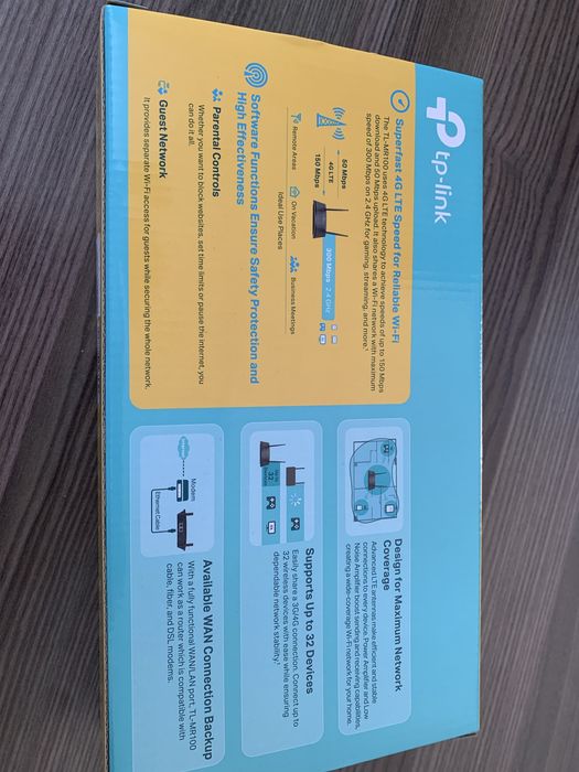 Router WI-FI na krte sim