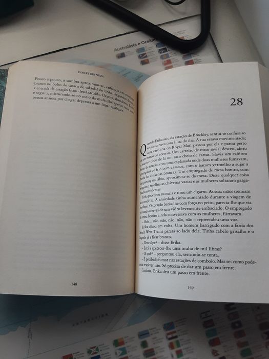 Livro "A rapariga no gelo"