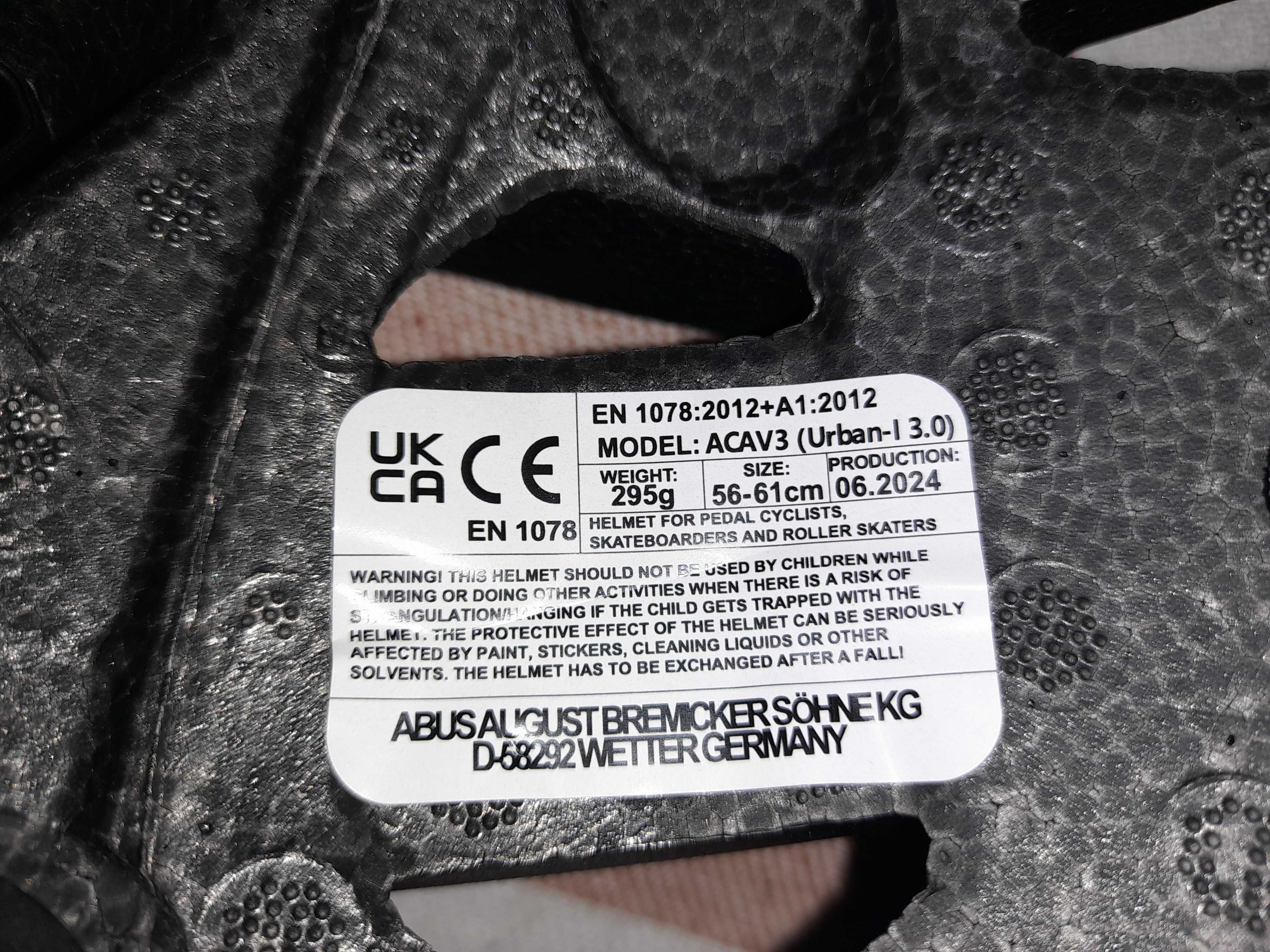 Kask rowerowy Abus Urban-I 3.0 r L 56-61cm