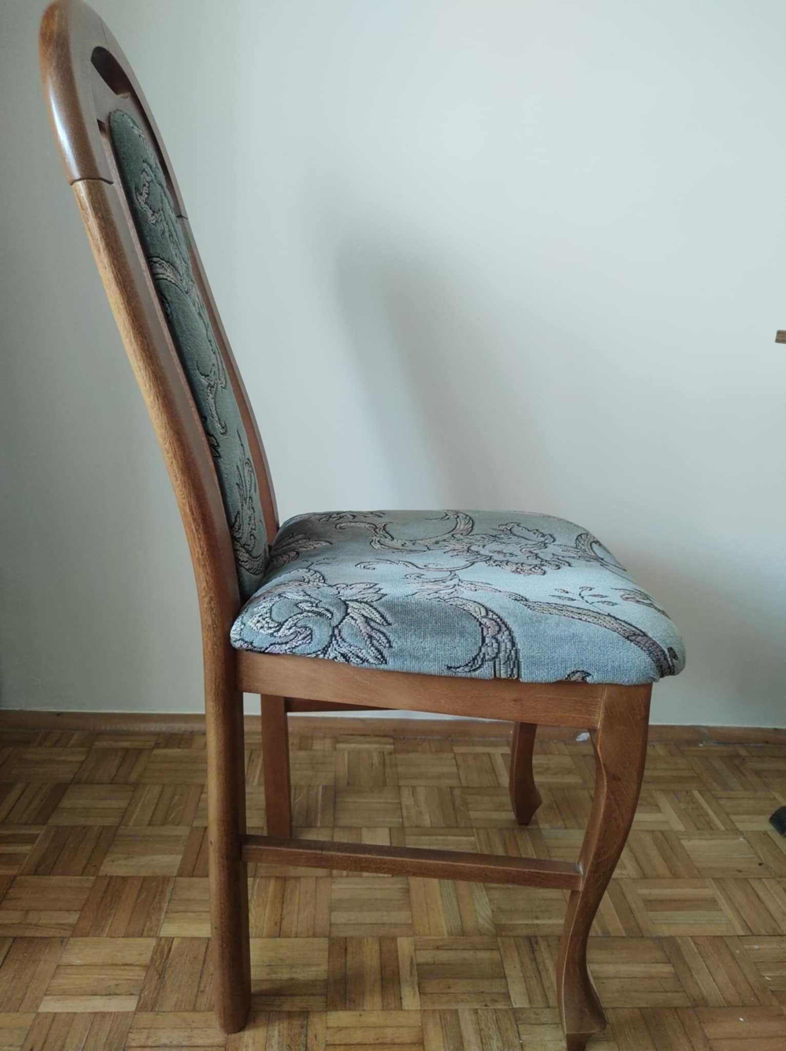 Krzesła używane tapicerowane 7 szt.