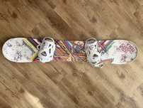 Deska snowboardowa damska 143cm