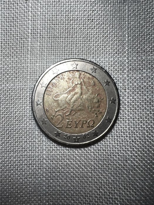 Moeda da Grecia de 2€ RARA