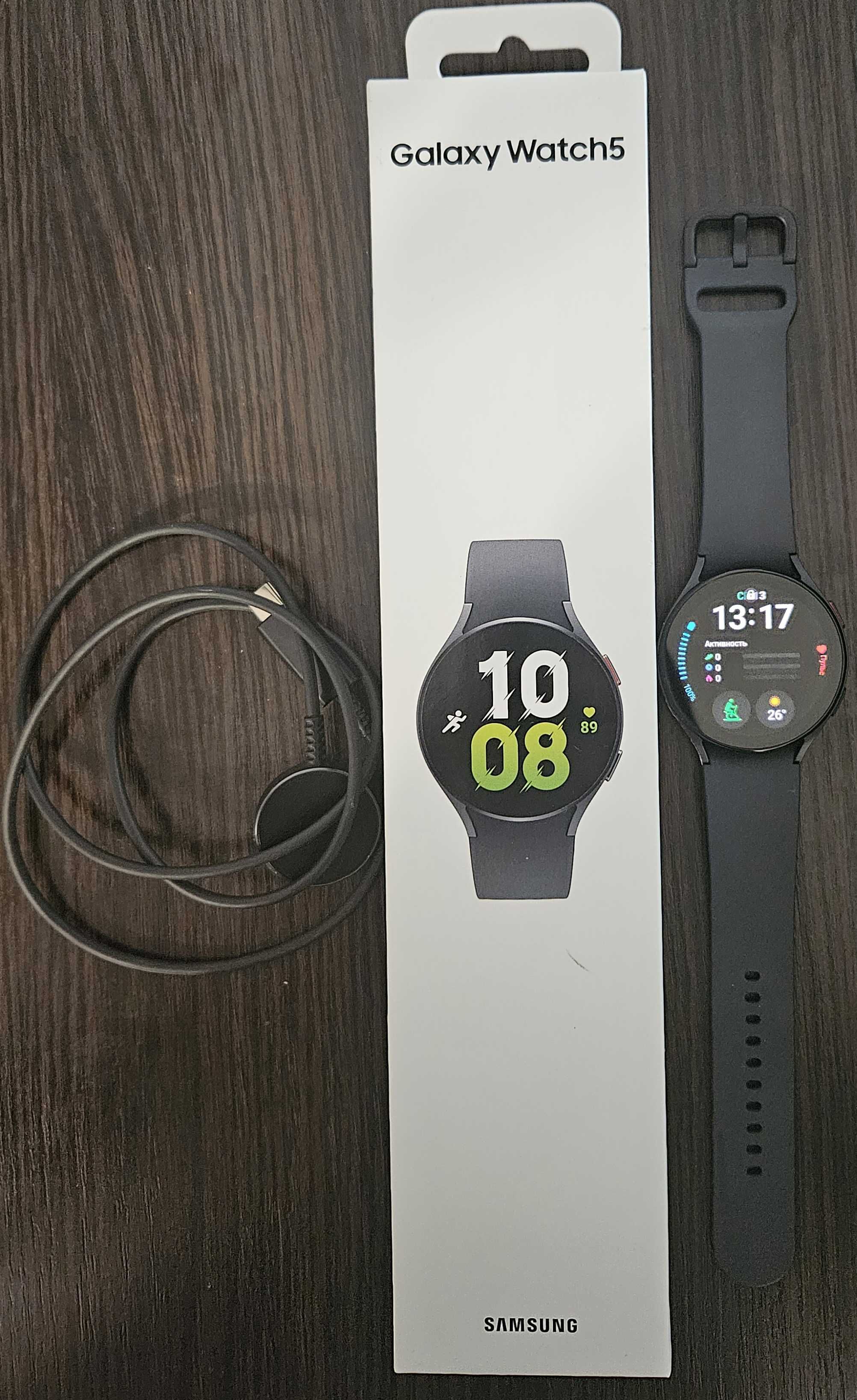 Samsung Galaxy Watch 5 Глобальная - Украинская версия, полный комплект