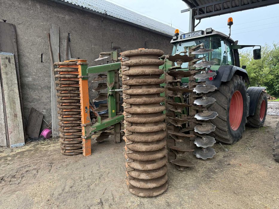 brona talerzowa amazone catros 4 metry hyraulicznie składana