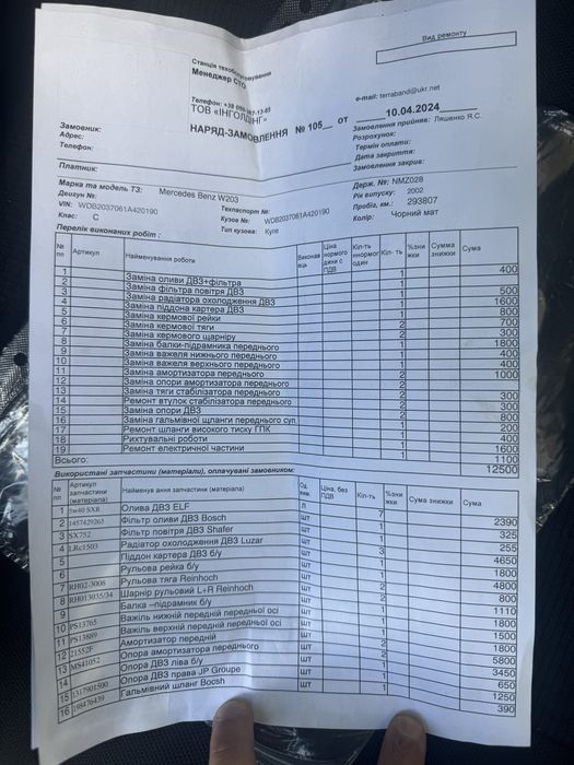 Mercedes w203 c220cdi