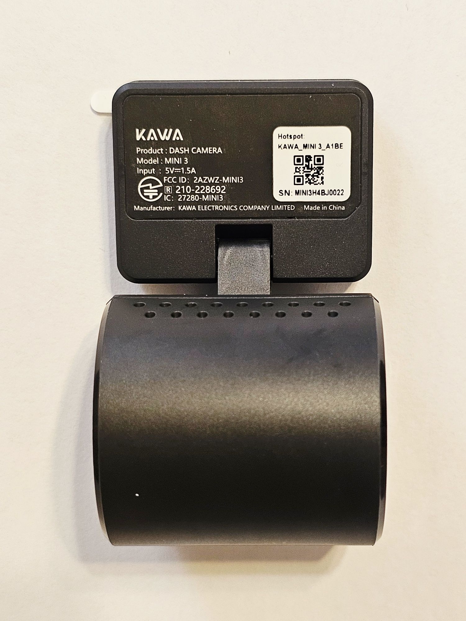 Відеореєстратор KAWA mini 3 Wi-Fi 2K
