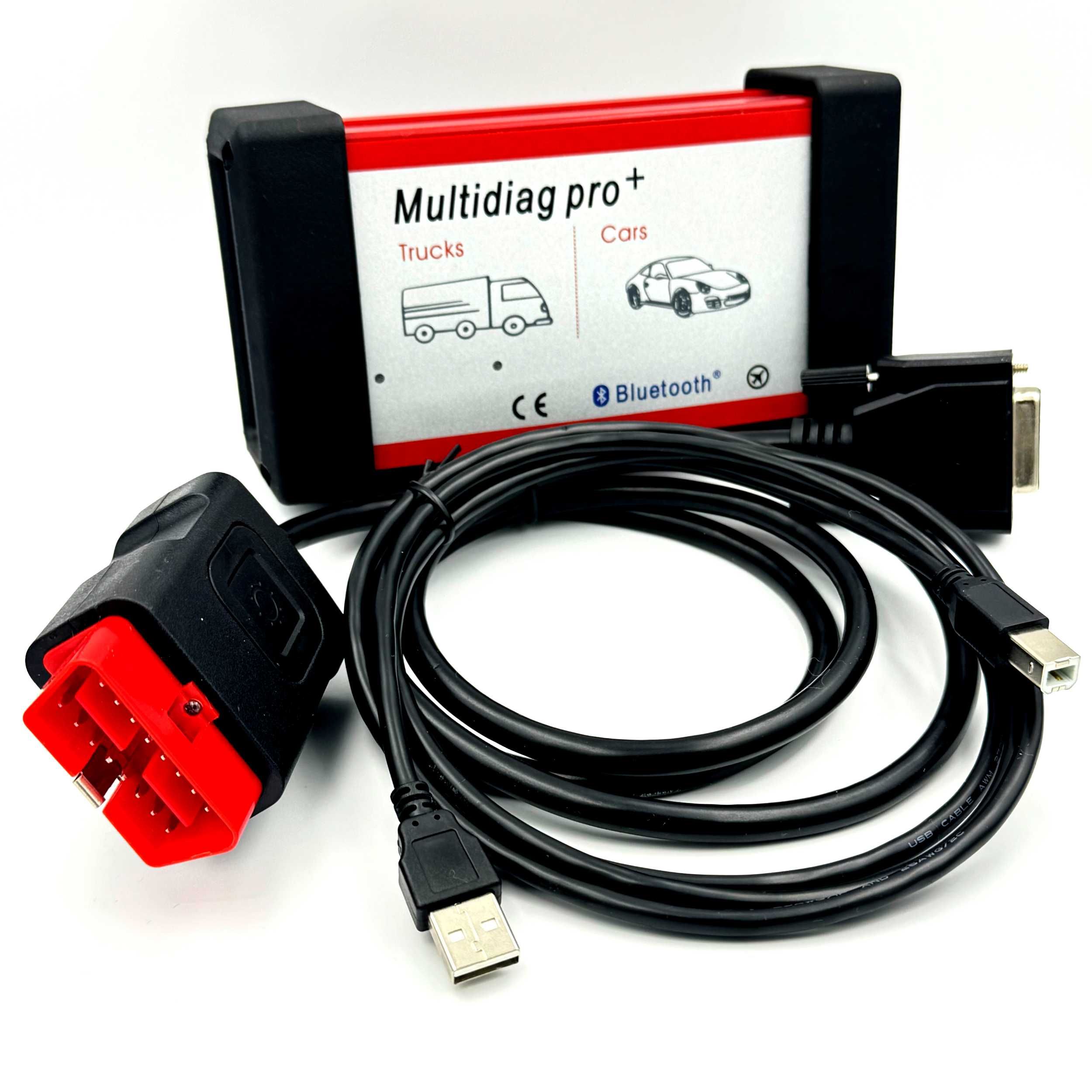 interfejs MULTIDIAG PRO+ DUAL PCB z najnowszą wersją płyty głównej RED