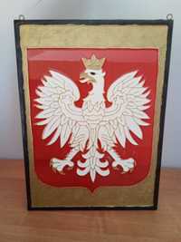 Witraż herb / godło Polski - unikat