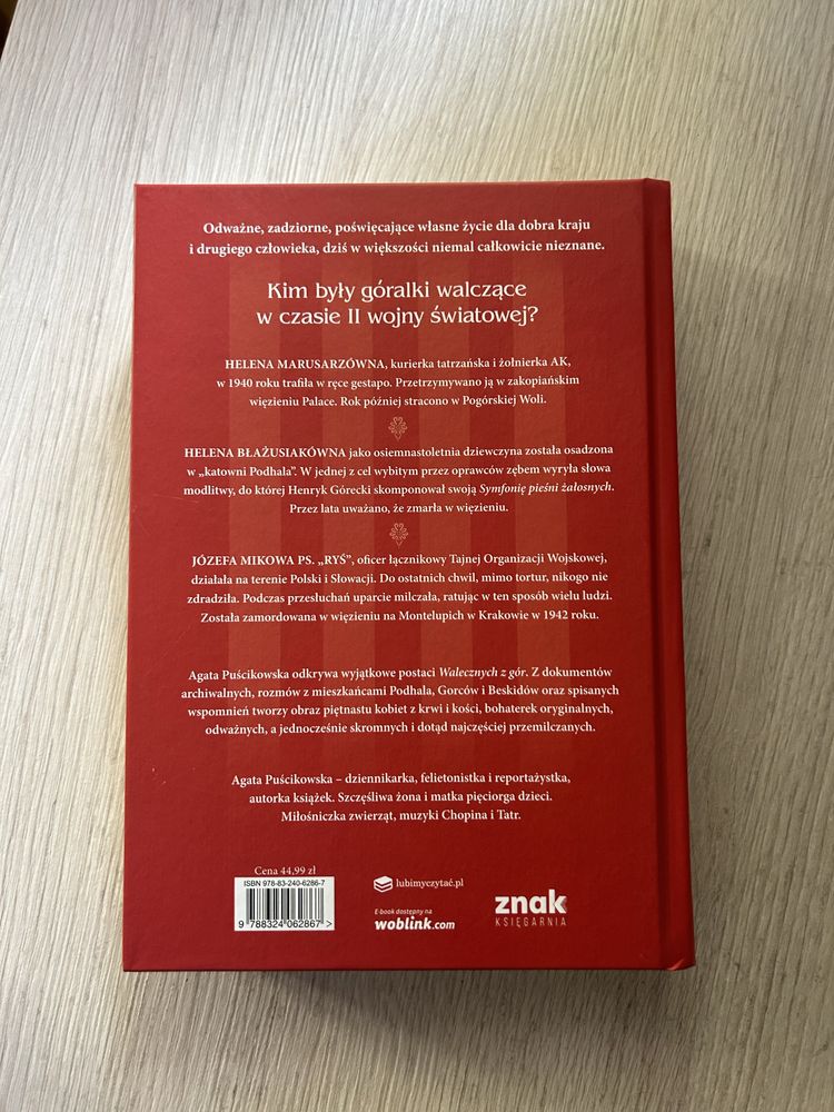 Książka "Waleczne z gór"
