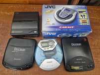 5 x Discman Sony, Philips, Citizen, JVC