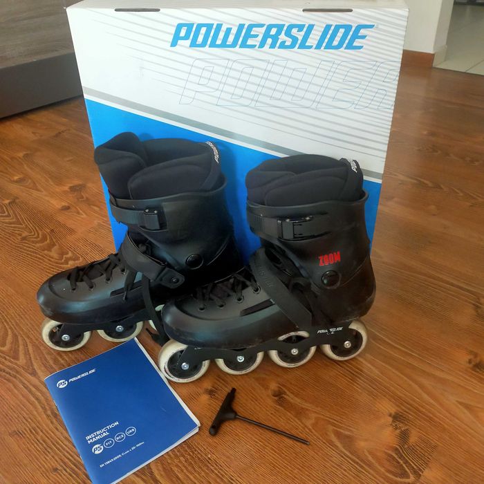 Rolki Powerslide One Zoom Black 80