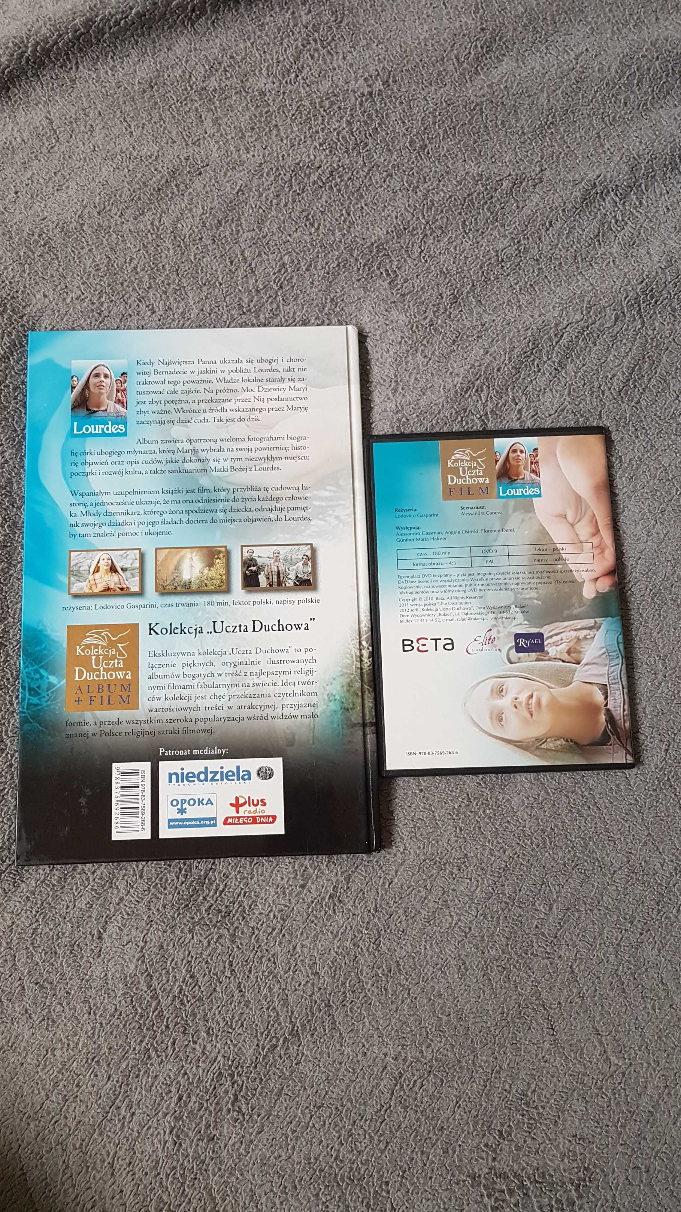 Książka z filmem "Lourdes. Dar dla świata"