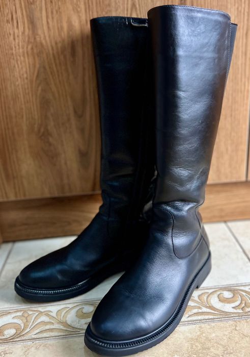 Чоботи шкіряні , ALAMO , жіночі , зима , вживані.
