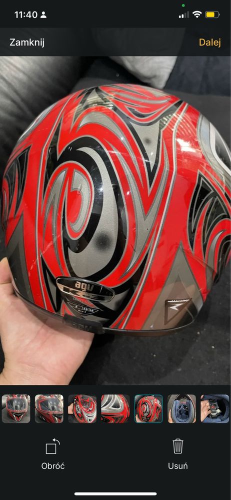 Kask motocyklowy AGV K-3, rozmiar S (55-56)