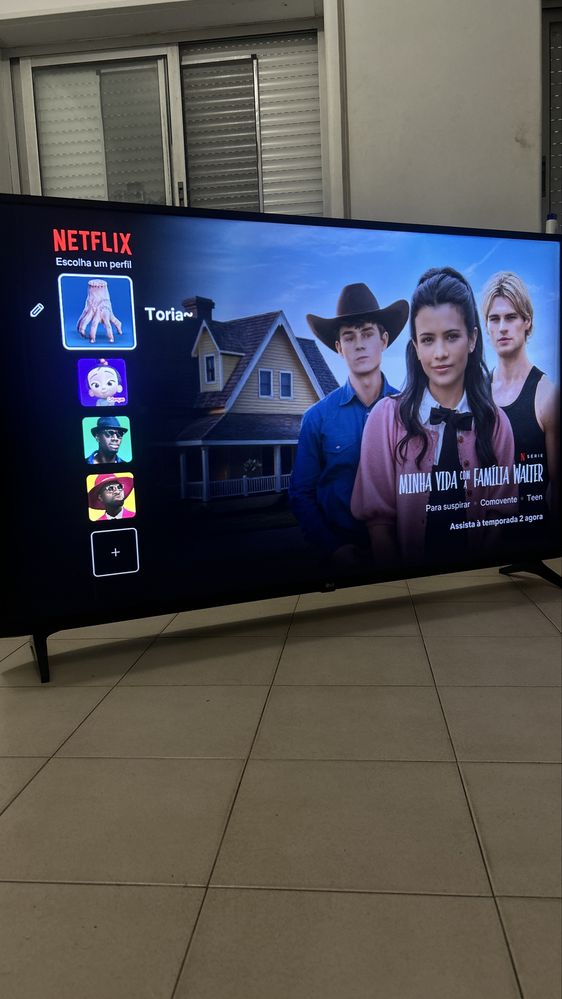 TV LG Smart 55” Full HD/4K – Ótimo estado!