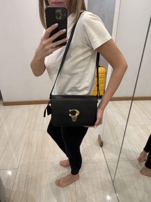 Сумка чорна COACH