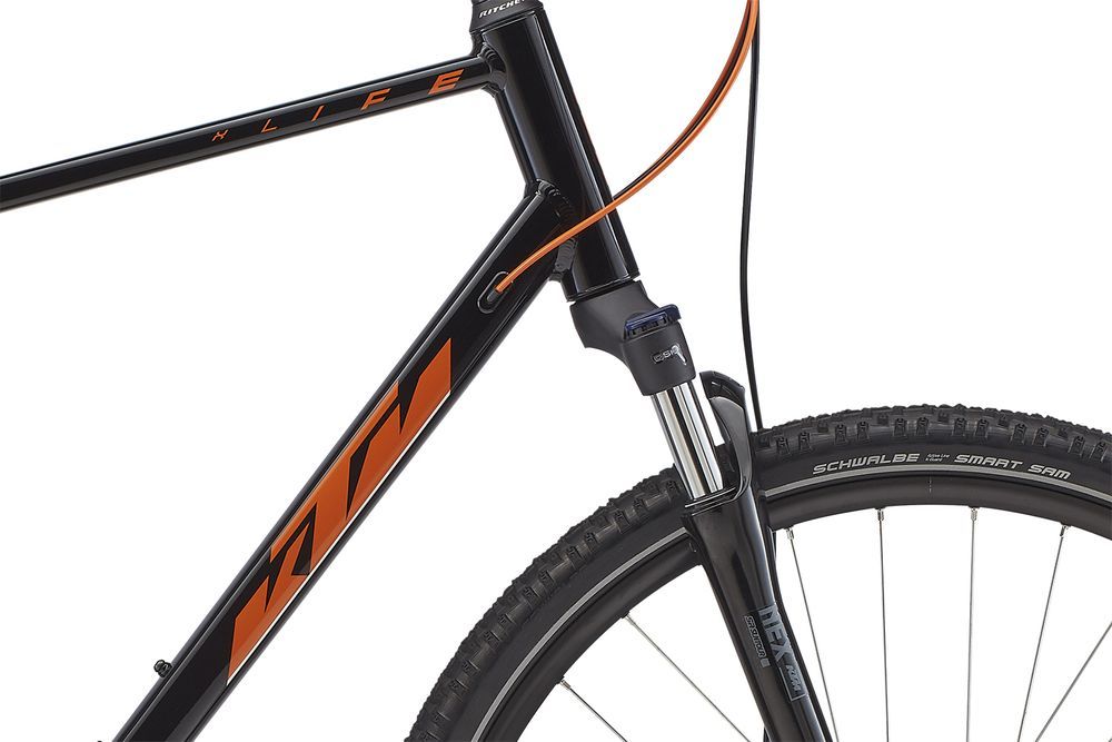 Rower crossowy KTM X-LIFE TRACK 56/L czarno-pomarańczowy