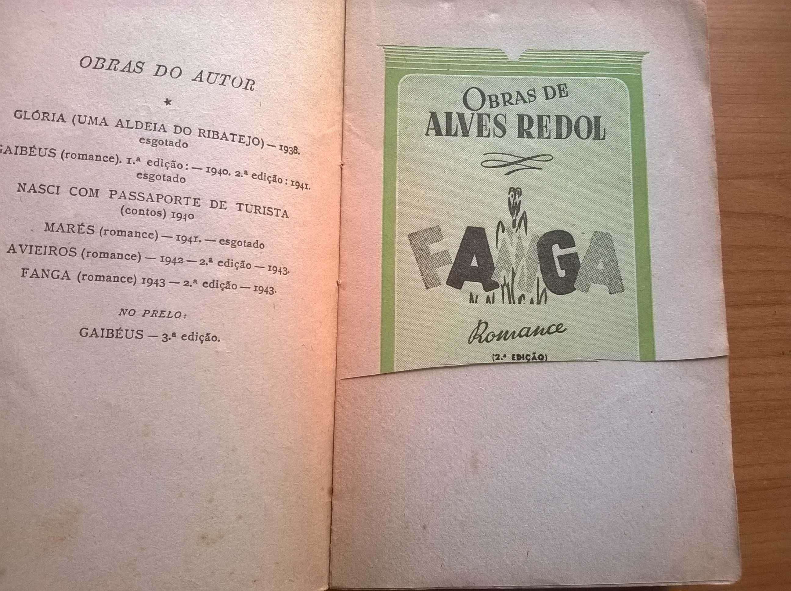 " Fanga " (2.ª ed.) - Alves Redol (portes grátis)