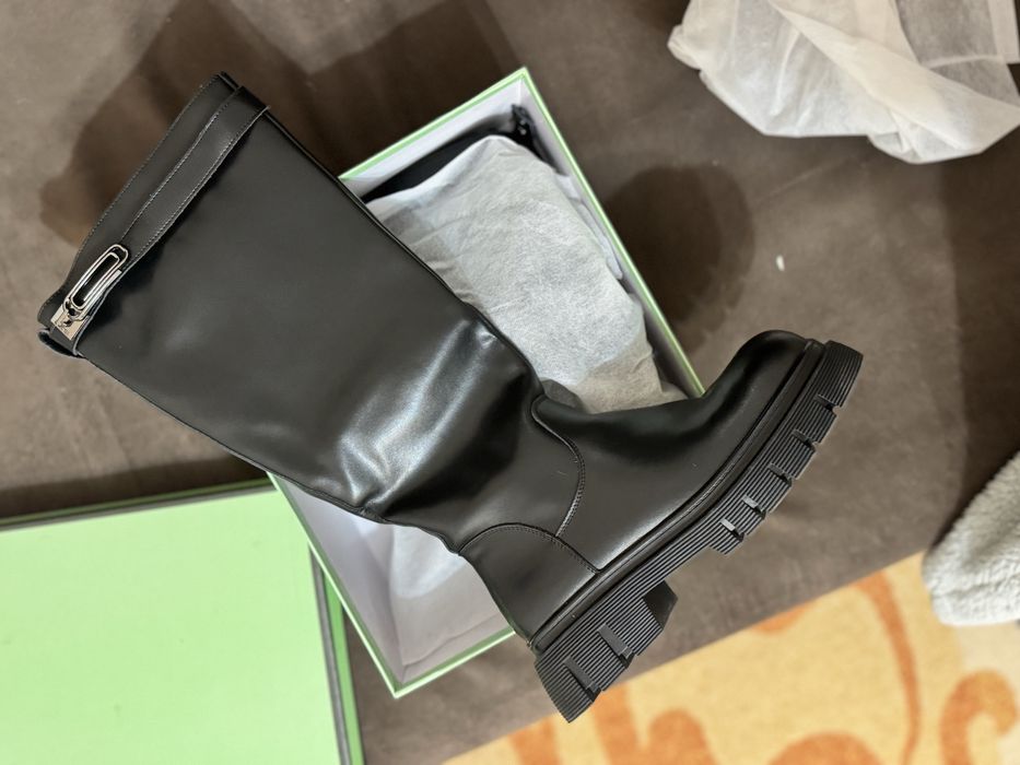 Зимові батфорди (сапоги) 38 розмір, натуральна шкіра, нові