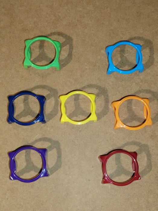 Sete peças Swatch Guard Too para relógio Swatch Plástic