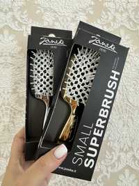 Щітка для волосся Janeke Superbrush small gold/silver