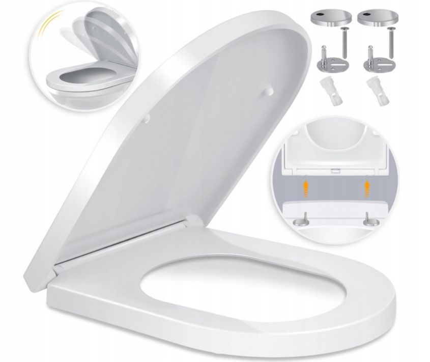 Deska Sedesowa z duroplastu – Softclose, Quickclean, Antybakteryjna