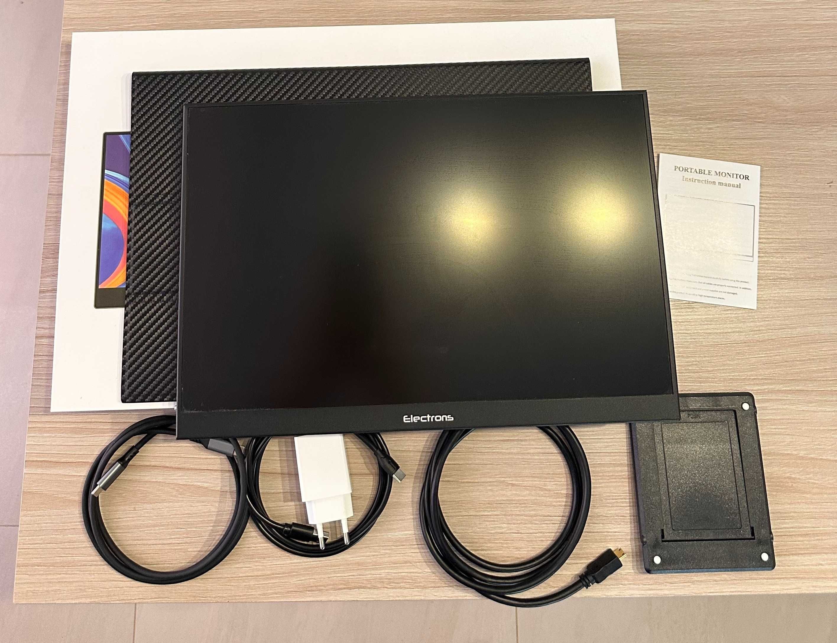 Monitor dotykowy, matowy, Electrons PM1600XTS-Touch 16" IPS FHD – HDR