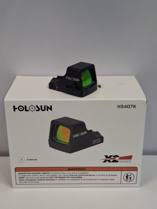 Коліматорний приціл Holosun HS407K X2