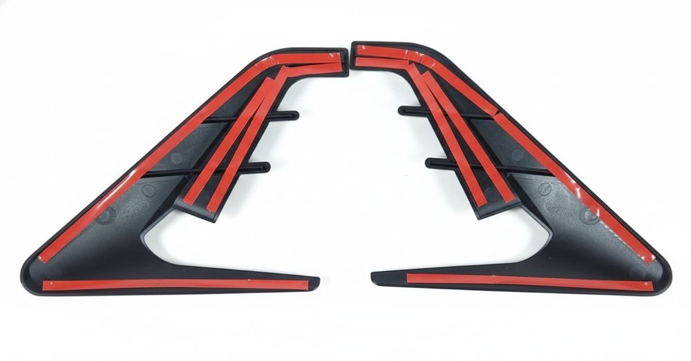 Антихром накладки бічних камер Tesla model 3 та Y