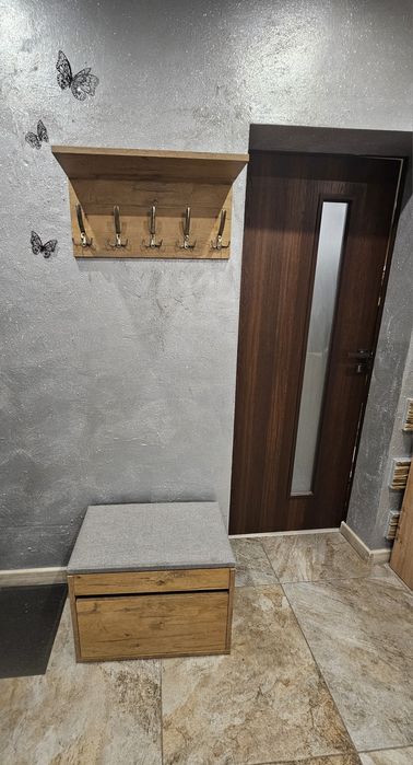 Garderoba szafka na buty wieszak dąb craft 60 cm