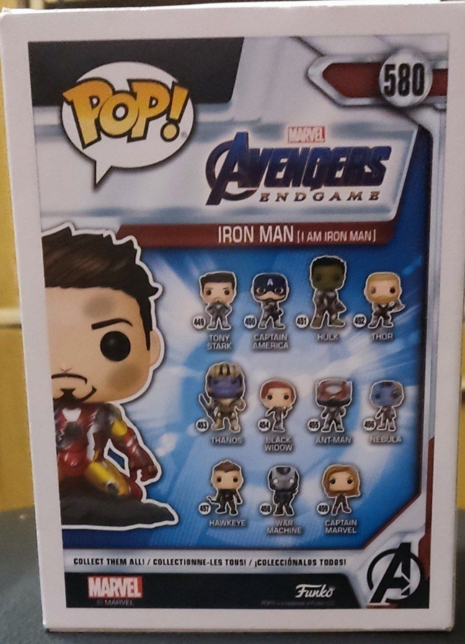 Фигурка funko pop железный человек