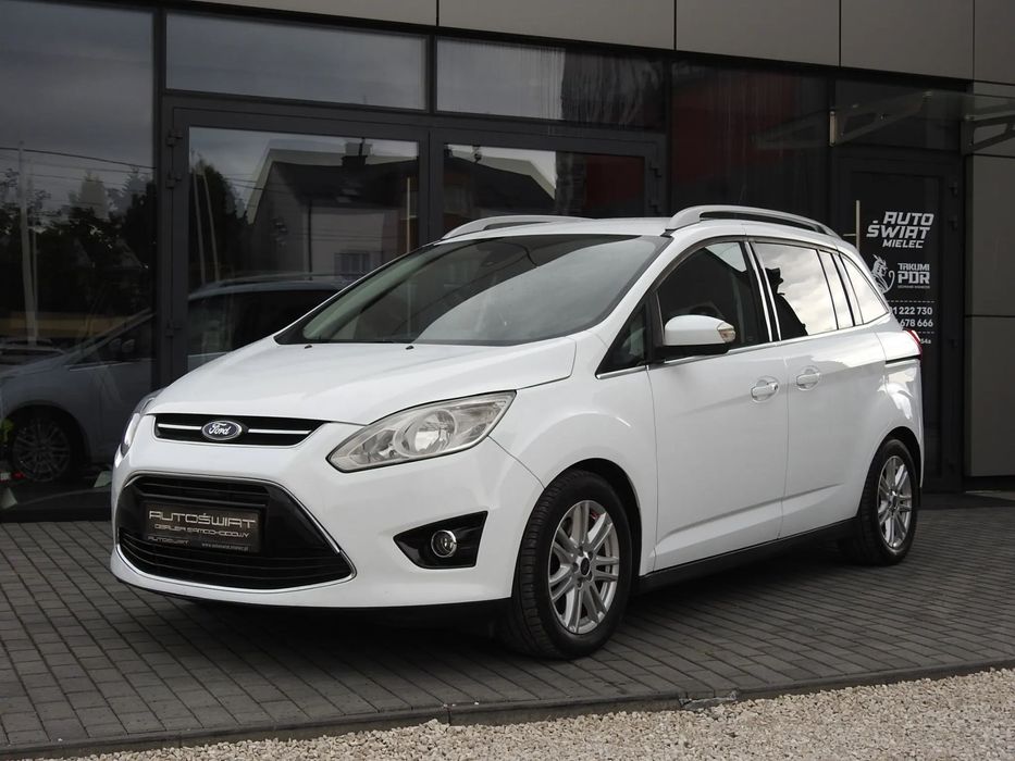 Ford Grand C-MAX Navigacja Bezwypadkowy Oryg.lakier Sprowadzony z IT bez korozji!!
