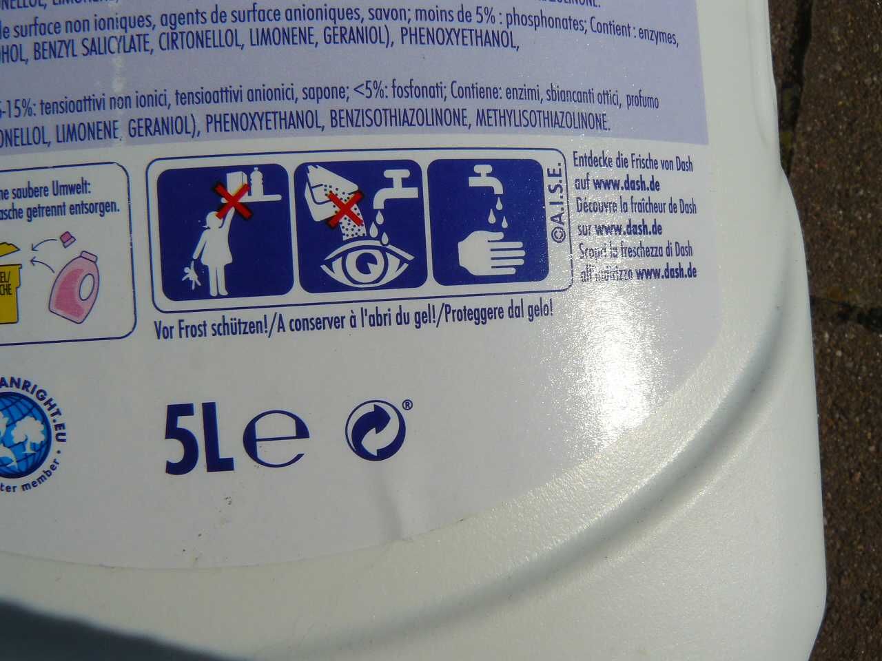 Okazja Dash Alpen Frische Universal Żel do Prania 100p 5L.