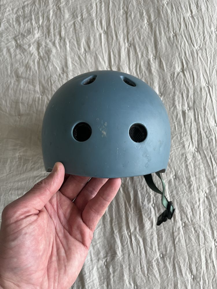 Kask scoot and ride niebieski/ zielony XXS-S/ 45-51cm