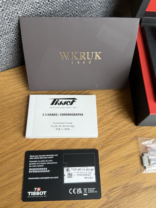 Zegarek męski Tissot PRX Powermatic 80 Ice Blue T137.407.11.351.00