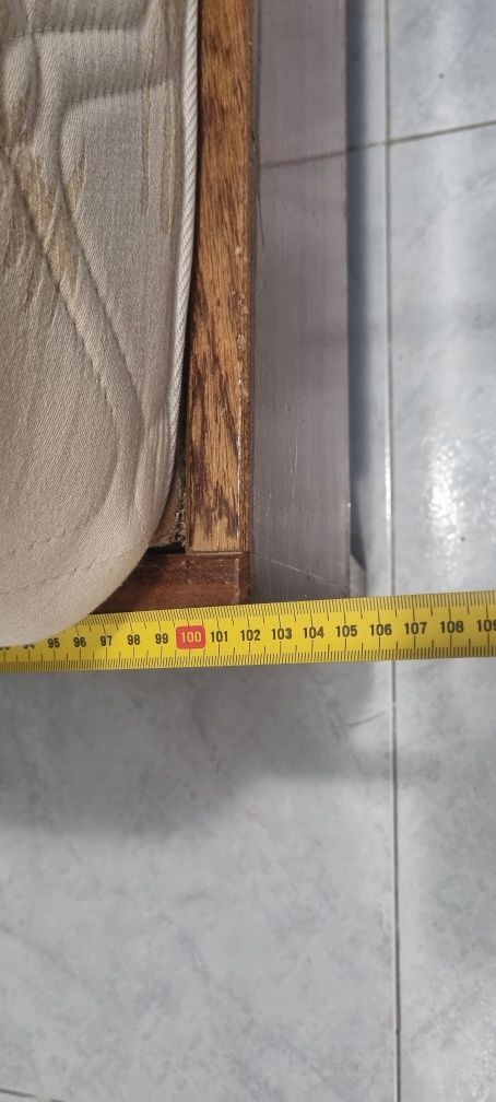 Vendo cama solteiro com colchão