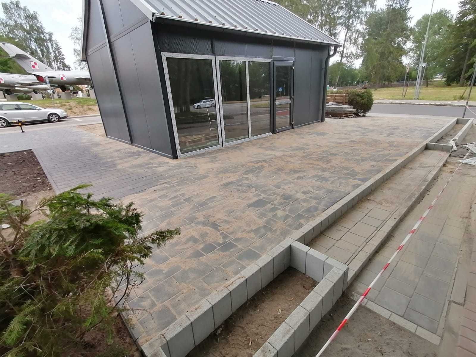 Usługi brukarskie, układanie kostki brukowej, montaż ogrodzeń