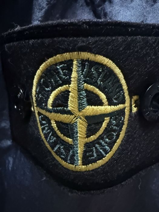 Зимова куртка Stone Island  в синьо-голубому кольорі