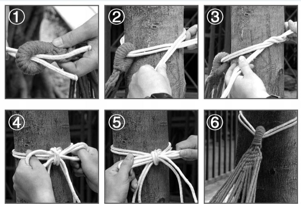 Hamak turystyczny ogrodowy 260x150 cm 2 osobowy kempingowy biwakowy