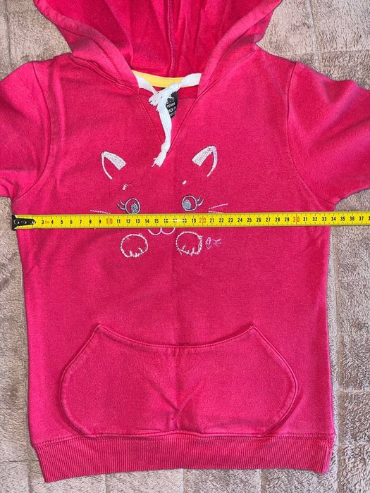 Кофточка на девочку 6-7 лет Кофта на девочку Худи Батник Балахонка