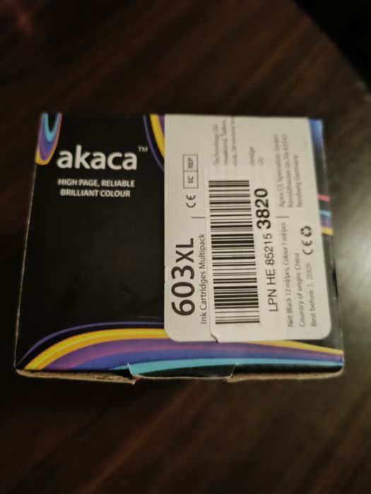 Tusz do drukarki Epson 603 XL.