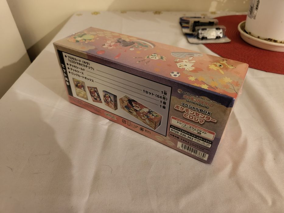 Pokemon center Hiroshima special box
