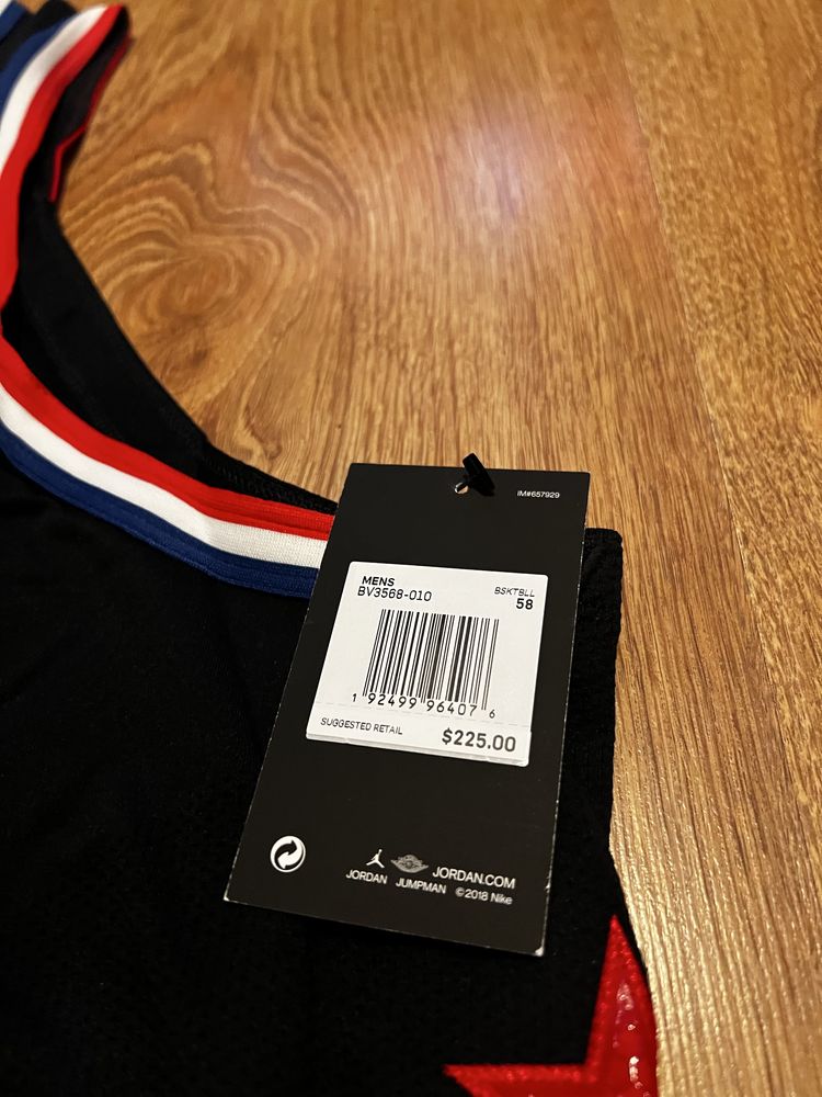 2019 NBA All-Star Game Lebron Team Vaporknit Black Jersey Blank NEW
