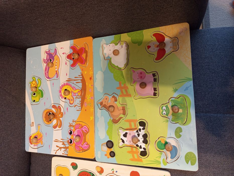 Układanki, puzzle dla maluchów