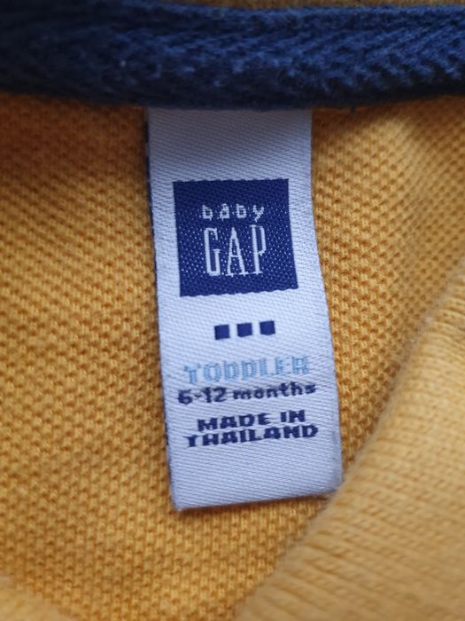 bluzki polo baby GAP bluzeczki koszulki z krótkim rękawem