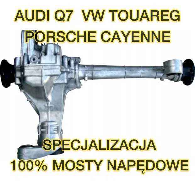 Most dyfer przód touareg, cayenne, audi Q7 wzmocniony gwar.100 tys