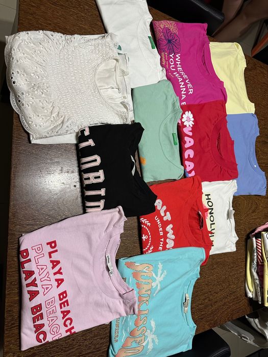 T-shirts menina novas apenas 2€ cada peça